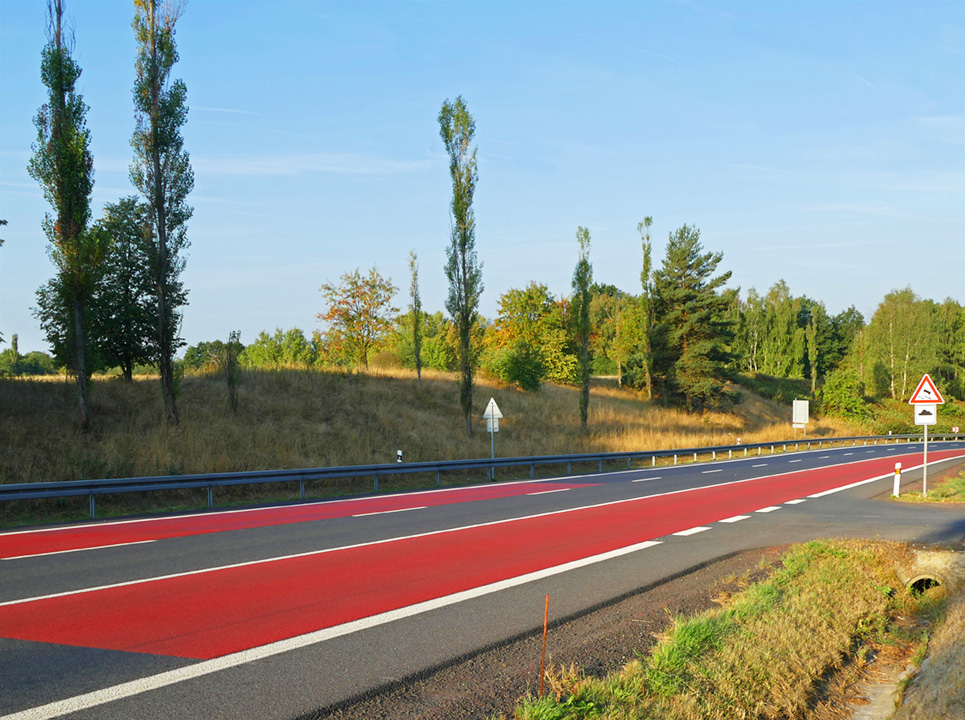 Anti Skid Road Surface